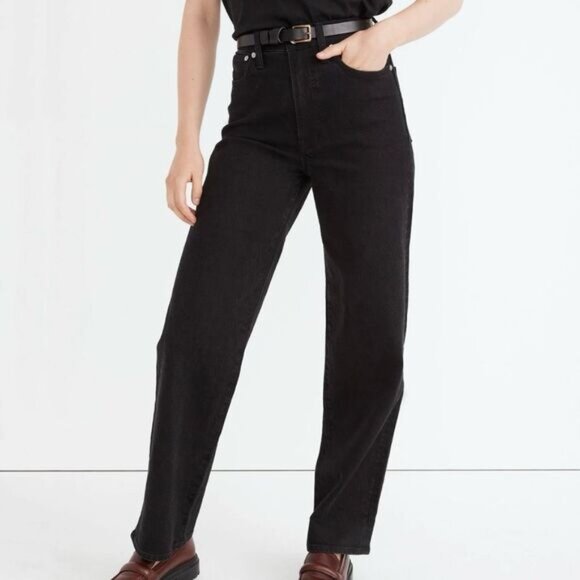 Madewell The Petite Perfect Vintage Wide-Leg Jean Belmere Wash Size 25P - Picture 1 of 10